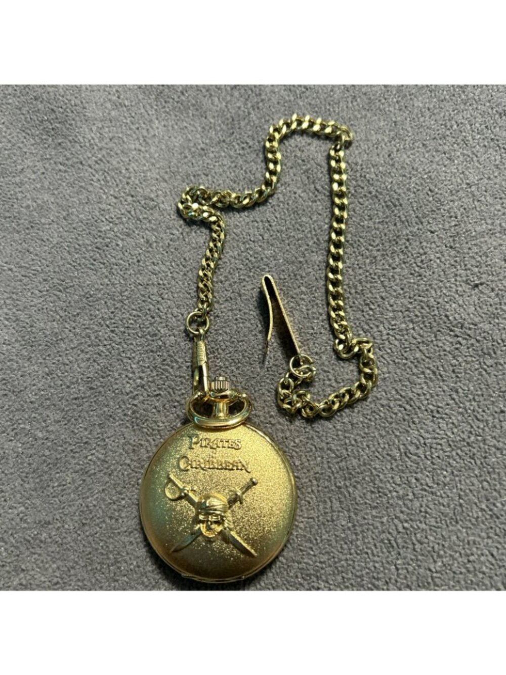 Disney Pirates of the Caribbean VTG Promo Pocket Watch – Fully Working - Picture 6 of 6